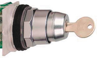 Schneider Electric 9001 2 Position Key Switch Head Spring Return