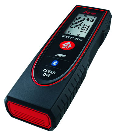Leica D110 Laser Measure, 60 m Range, ±1.5 mm Accuracy