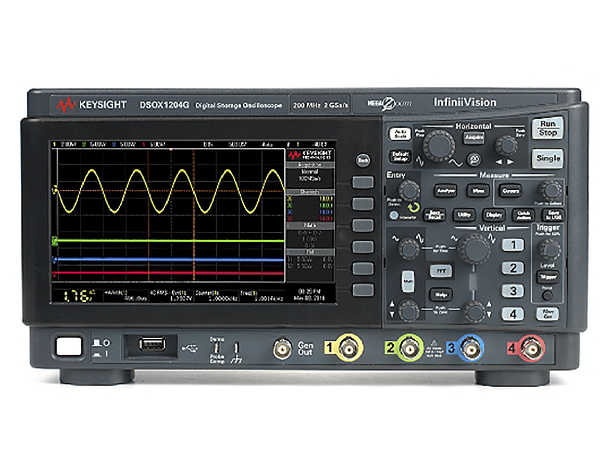 Keysight Technologies Bandwidth Upgrade Oscilloscope Software for Use with DSOX1204G Oscilloscopes, DSOX1204A