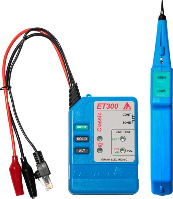 Kurth Electronic KE301 Cable Tracer Kit Cable Tracer