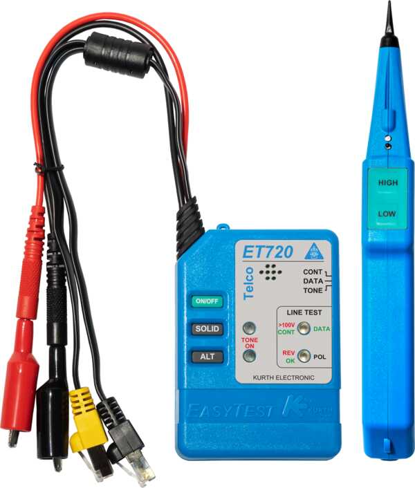 Kurth Electronic KE701 Cable Tracer Kit Cable Tracer