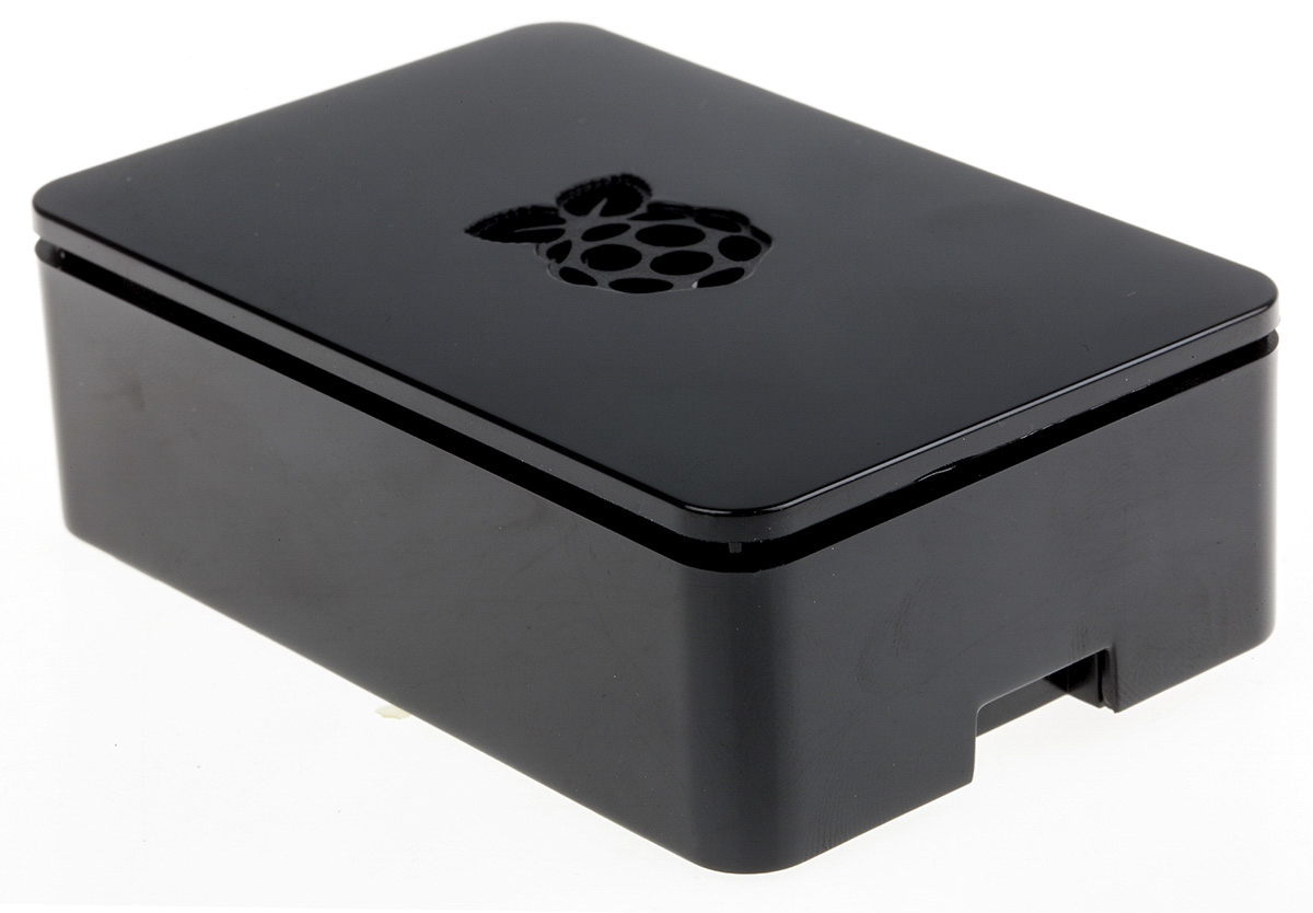 rpi3b_noobs_case Raspberry Pi 3 B+ with Black Case & NOOBs