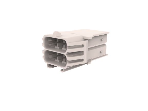 TE Connectivity Housing, 6 Way, 15A, Power Versa-Lock 5.0, Panel Mount