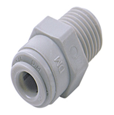 Norgren Pneufit Acetal (POM) Push-in Fittings Series, D24250638, 3/8 in, UNF, ISO R, ISO G, NPT