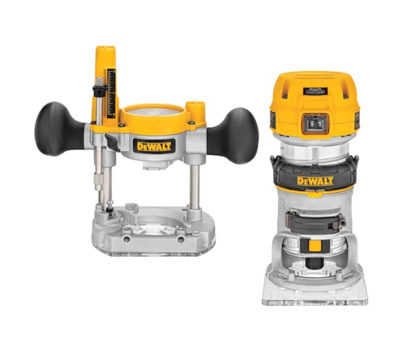 DeWALT D26204K-GB Corded Corded Routers/Trimmers, 900 W, Type G