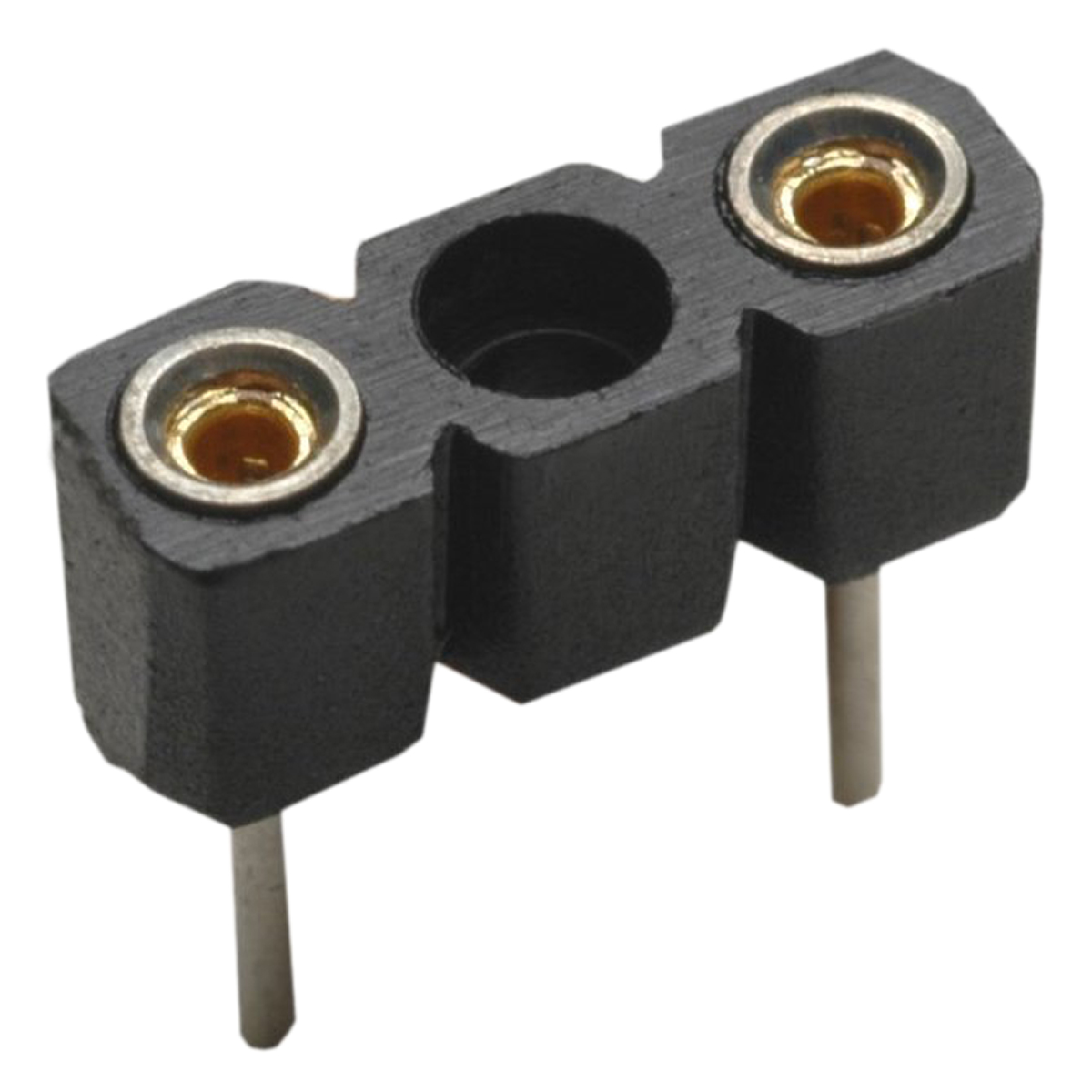 2 Way HARWIN Vertical Through Hole 5.08 mm Pitch SIL Socket, Solder, 1.5A
