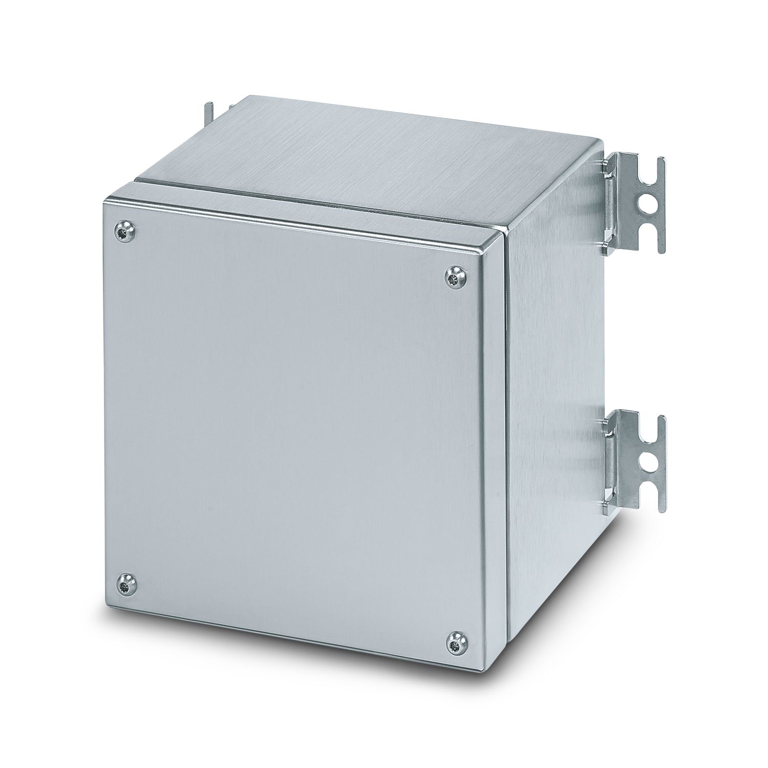 Phoenix Contact E S6 A Series Silver 316L Stainless Steel Junction Box, ATEX, IECEx, 260 x 260 x 160mm