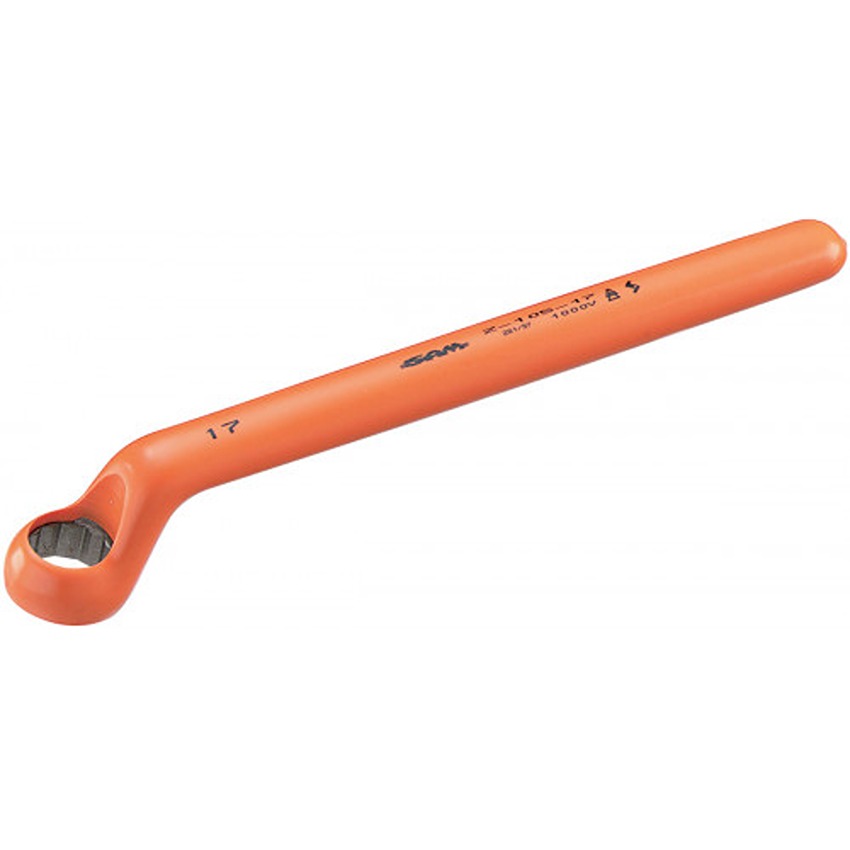 SAM Ring Wrench, 138 mm Overall, 7mm Jaw Capacity, VDE/1000V