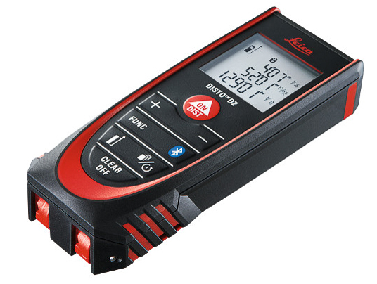 d2bt Leica D2BT Laser Measure, 100 m Range, ±1.5 mm Accuracy