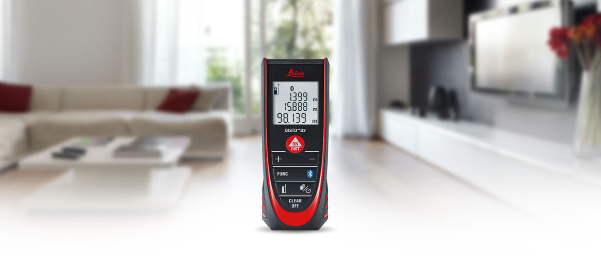 d2bt Leica D2BT Laser Measure, 100 m Range, ±1.5 mm Accuracy