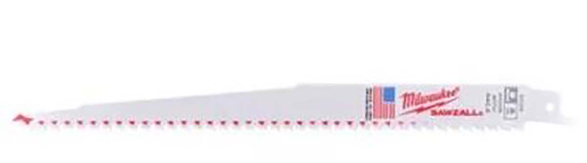Milwaukee 230mm Cutting Length Reciprocating Saw Blade, Pack of 5