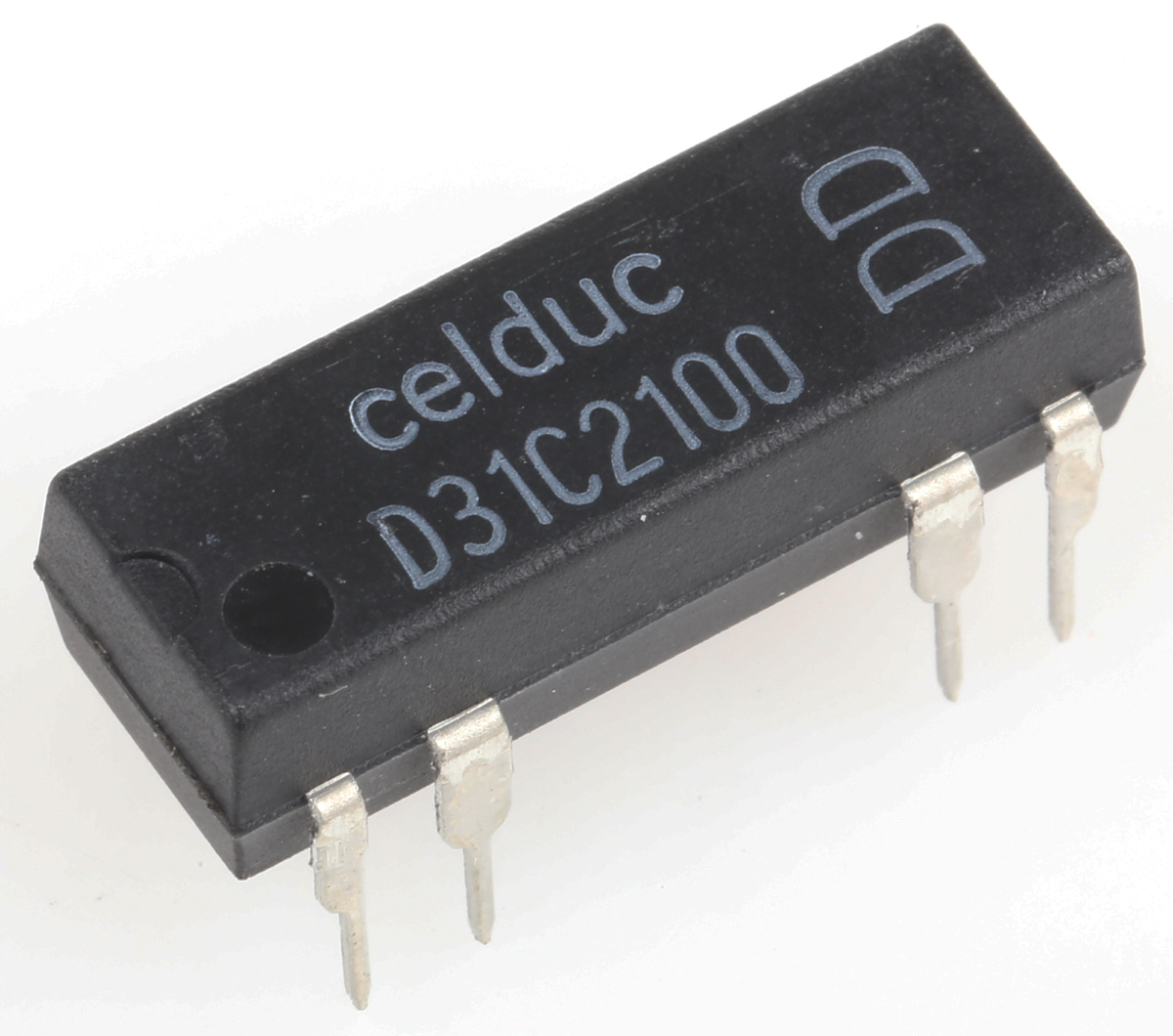 Celduc PCB Reed Relay, 5 V Coil, SPDT, 100 V dc Max, 0.25 A Max, 200 Ω