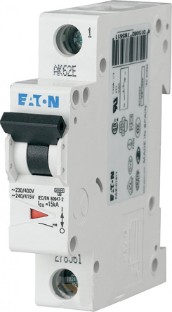 Eaton xEffect MCB, 1P, 25A Curve B, 240V AC, 48V DC, 10 kA Breaking Capacity