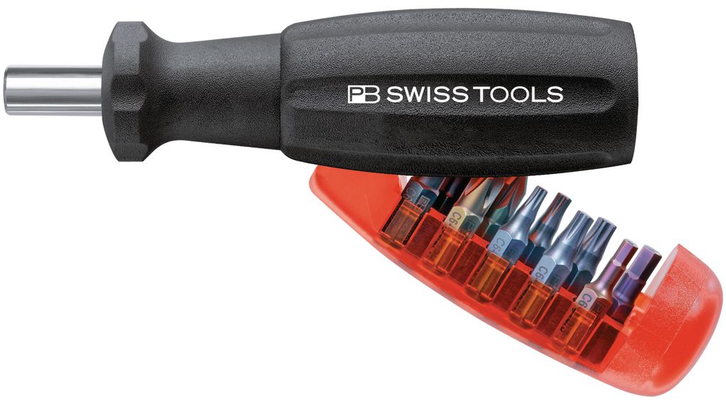 PB SWISS TOOLS Universal Bit Holder 11 Pieces, Slotted