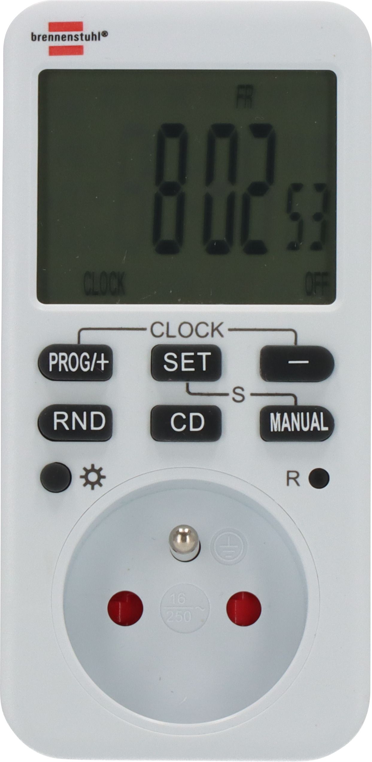 1506321 brennenstuhl Digital Time Switch 230 V, 10-Channel