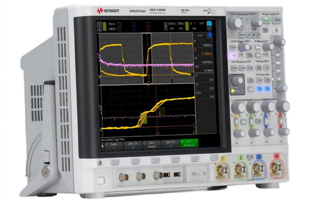 msox4024a Keysight Technologies MSOX4024A InfiniiVision 4000 X Series, 200MHz Bench Oscilloscope, 4 Analogue Channels, 16 Digital