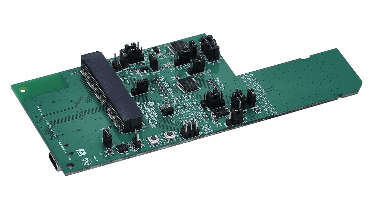 Texas Instruments WiLink SDIO Board WL18 Evaluation Module for TI Sitara AM335 and AM437 WL18XXCOM82SDMMC