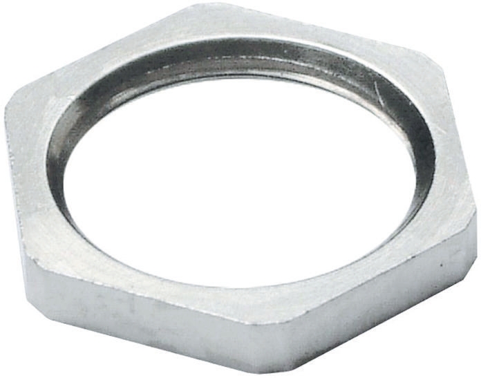 SIB Nickel Nickel Plated Brass Cable Gland Locknut, M50 Thread
