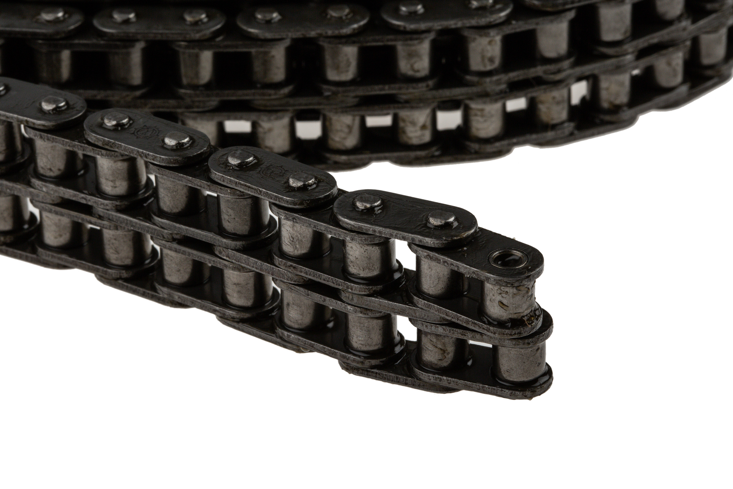 d455 Wippermann 06B-2 2 Roller Chain, 5 m, 23.8 mm, D4, ISO 606 (DIN 8187)