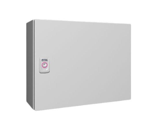 1576000 Rittal Sheet Steel Metal Enclosure, 155mm x 300 mm x 380 mm