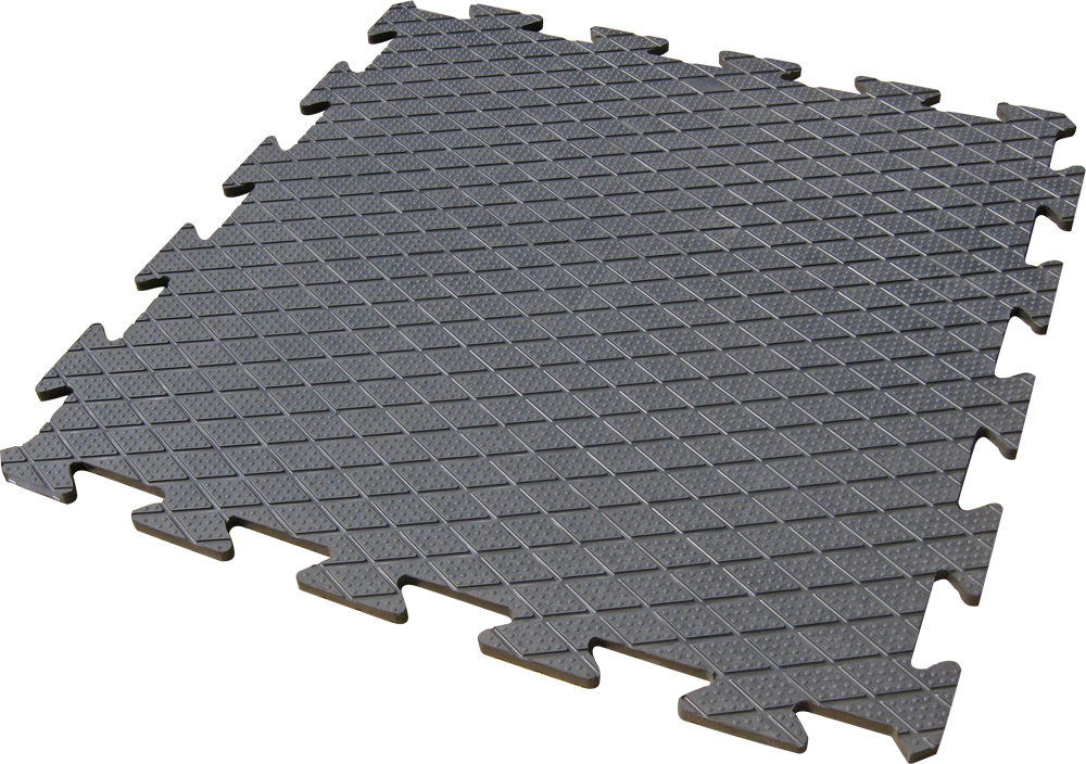 clipsuper CLIPSUPER Clip Safety Mat, Natural Rubber 100cm x 1m