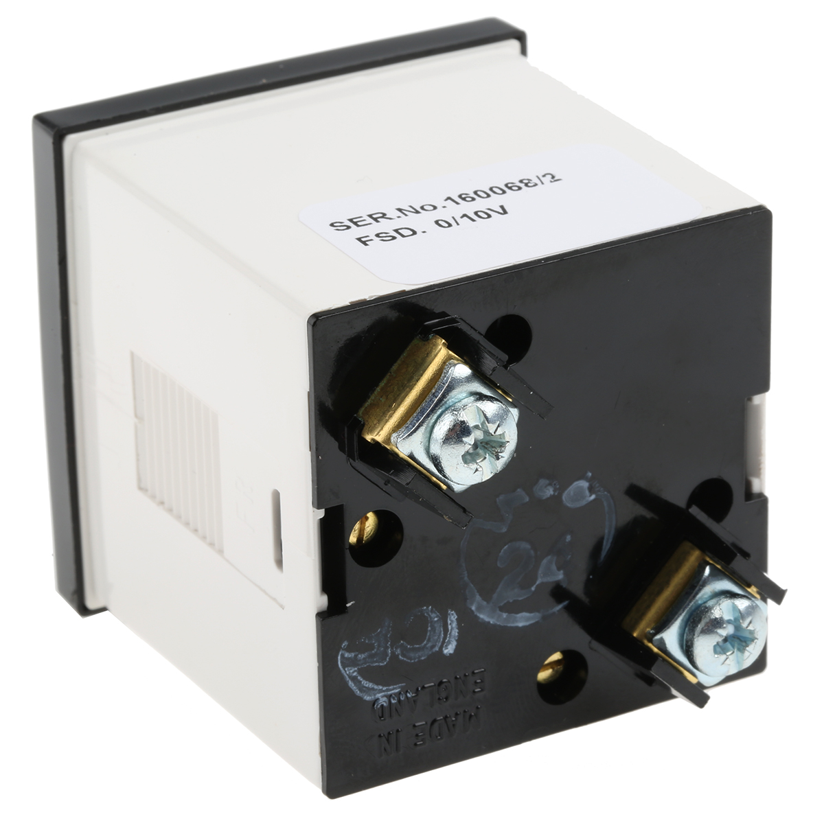 d481mcs10v2-002 HOBUT D48 Series Analogue Voltmeter DC, 45 mm, 45 mm