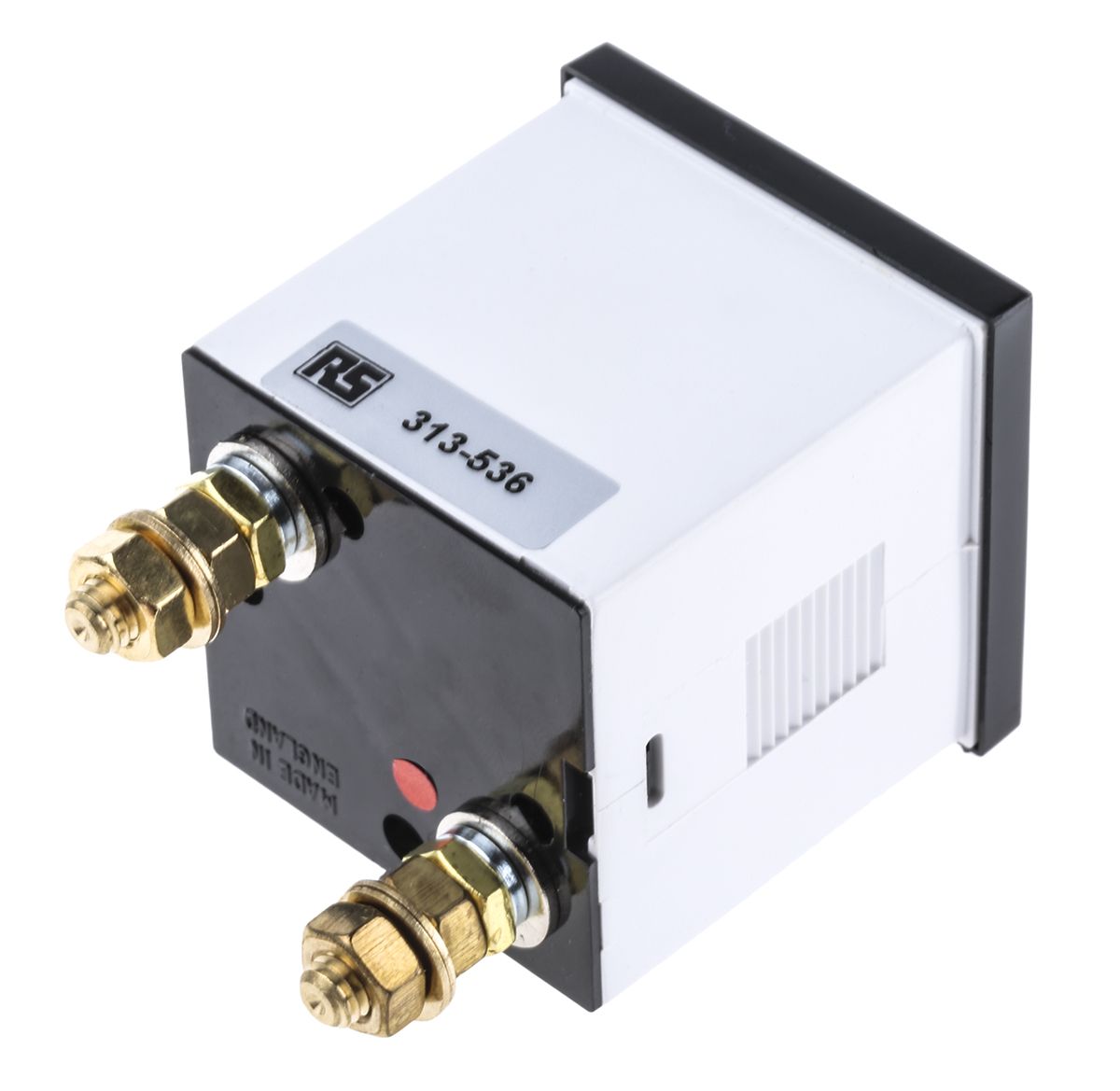 d481mcs75mv4-001-0300a HOBUT D48MC Analogue Panel Ammeter 100 A DC, 48 mm x 48 mm, Class 1.5 Moving Coil