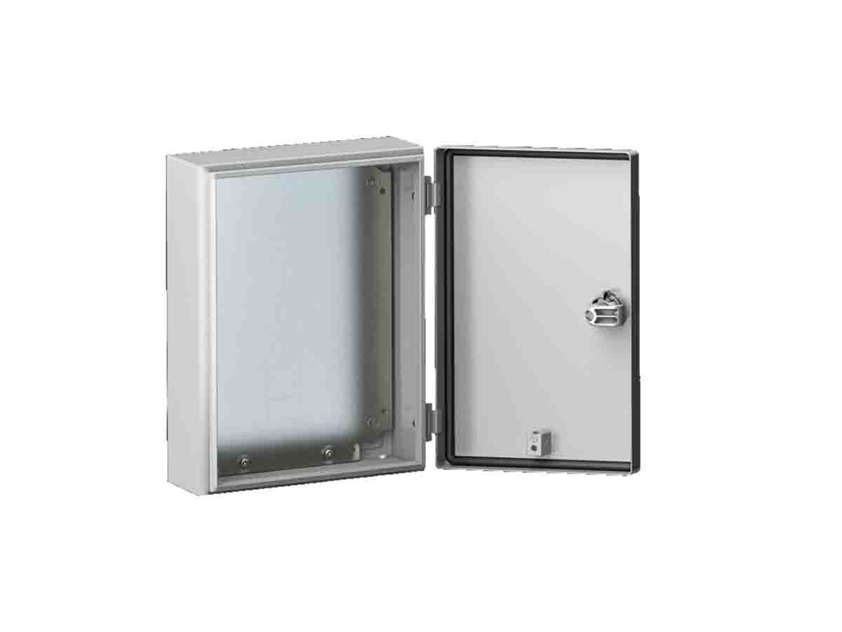 Rittal Sheet Steel Metal Enclosure, 155mm x 300 mm x 380 mm