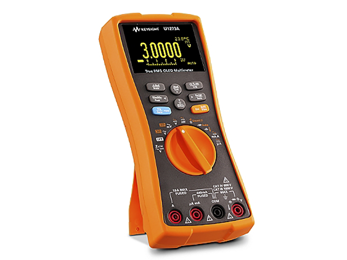 u1273a Keysight Technologies U1273A Handheld Digital Multimeter, True RMS, 10A ac Max, 10A dc Max, 1000V ac Max