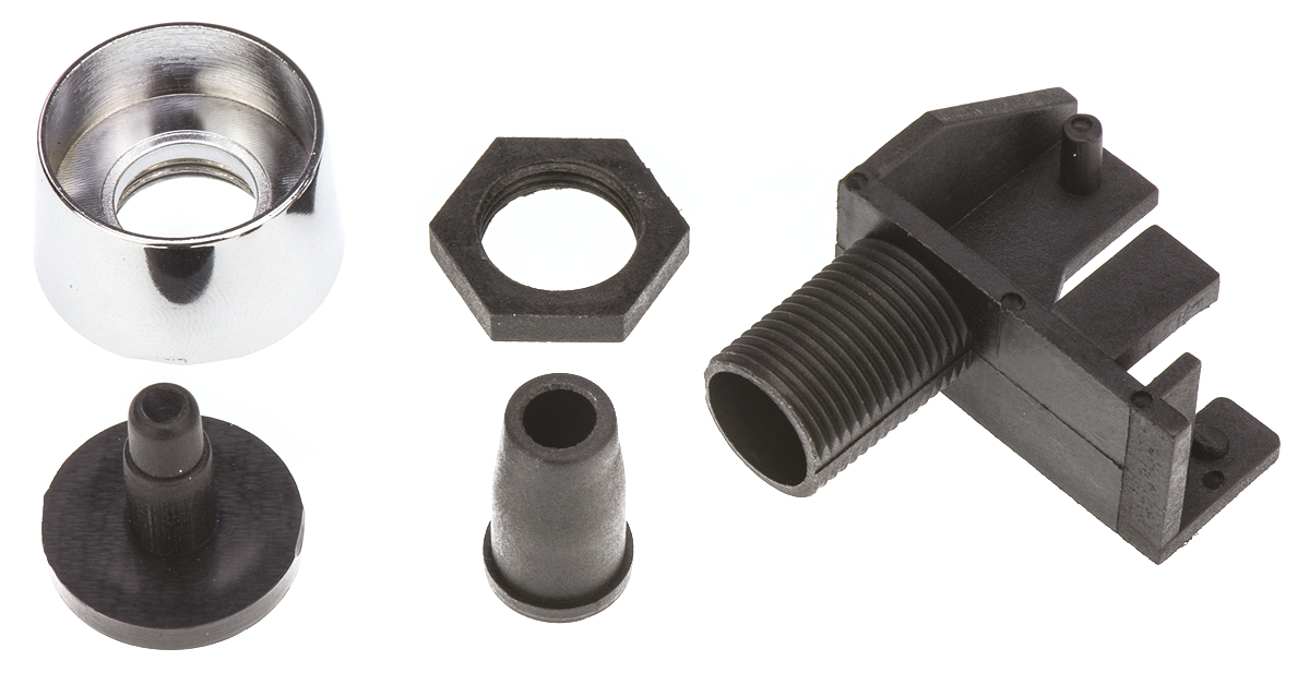 d4pb-lcb-pk5 ZF,  Microswitch Push Button Kit Button, For Use With D4 Miniature Switch