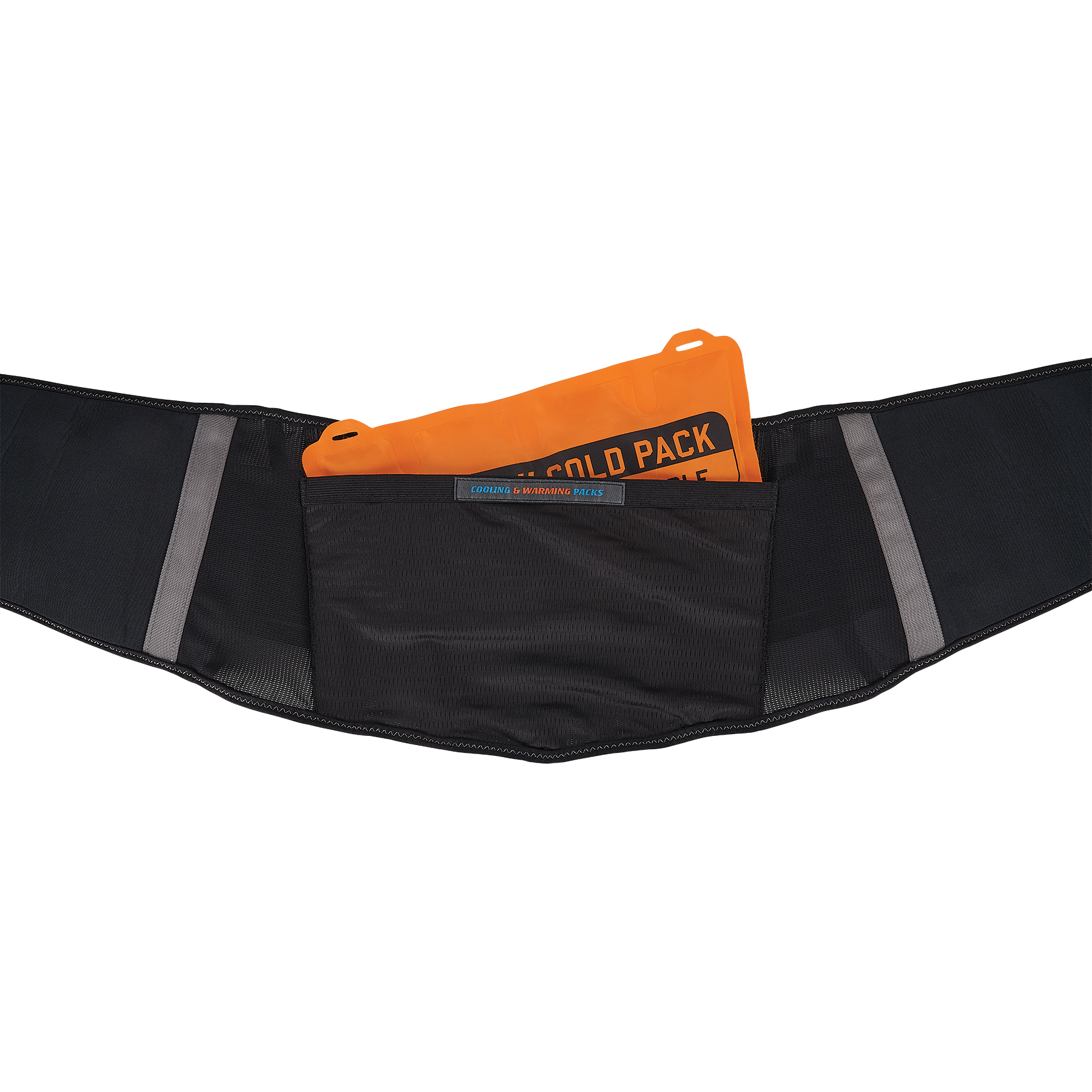 Ergodyne Black Back Support Belt, 117 → 132cm