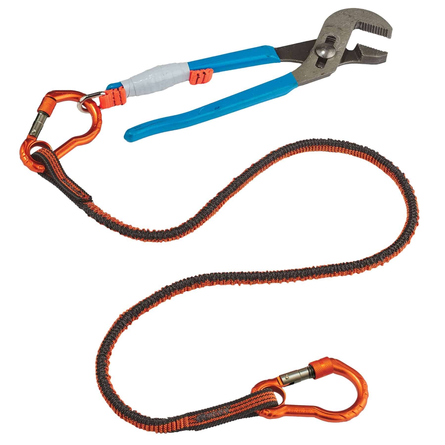 19822 Ergodyne Standard Aluminium, Elastic, Polyester Tool Lanyard Lanyard, 4.5kg Capacity