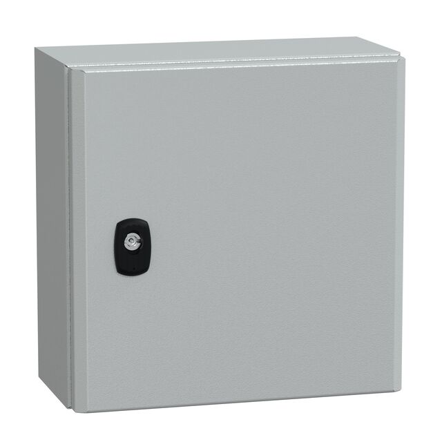 nsys3d3315p Spacial S3D IP66 Wall Box, Steel, Grey, 300 x 300 x 150mm