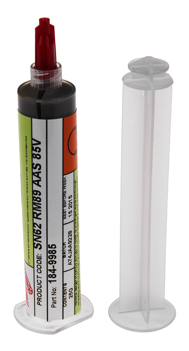 291264 25g Syringe Solder Paste, Loctite RM89