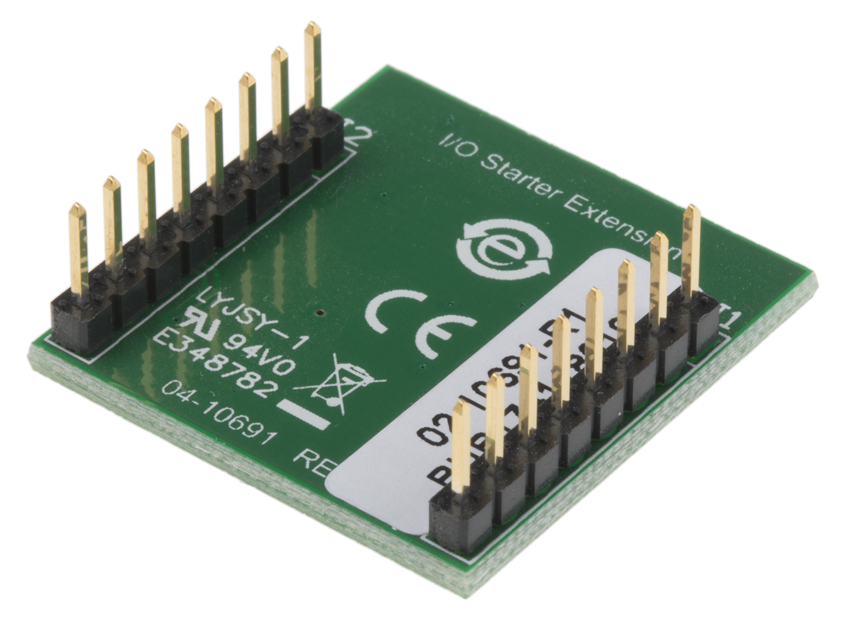 dm160233 Microchip I/O Starter Extension Add On Board PIC18 PoE Main Board