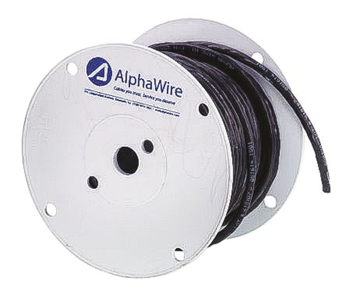 25152-bk005 Alpha Wire Xtra-Guard 2 Performance Cable Control Cable, 2 Cores, 0.56 mm² 20 AWG, Screened, 30 m, Black Polyvinyl