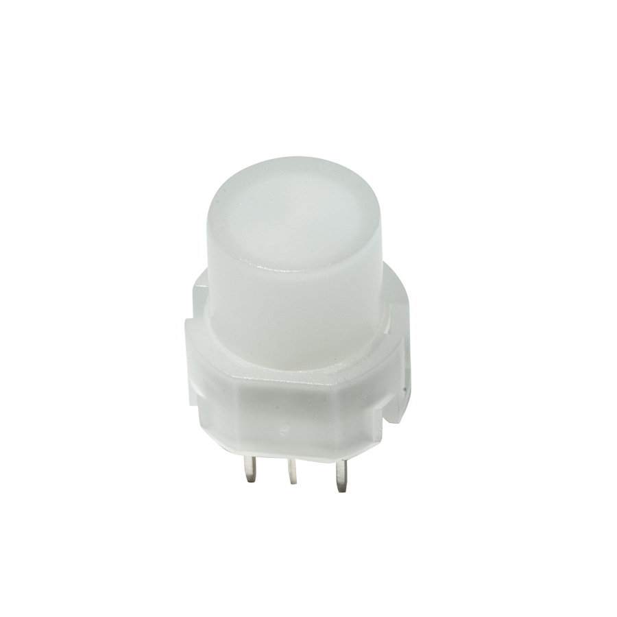 C & K Illuminated Push Button Switch, Momentary, Through Hole, SPST, Green LED, 35V, IP40