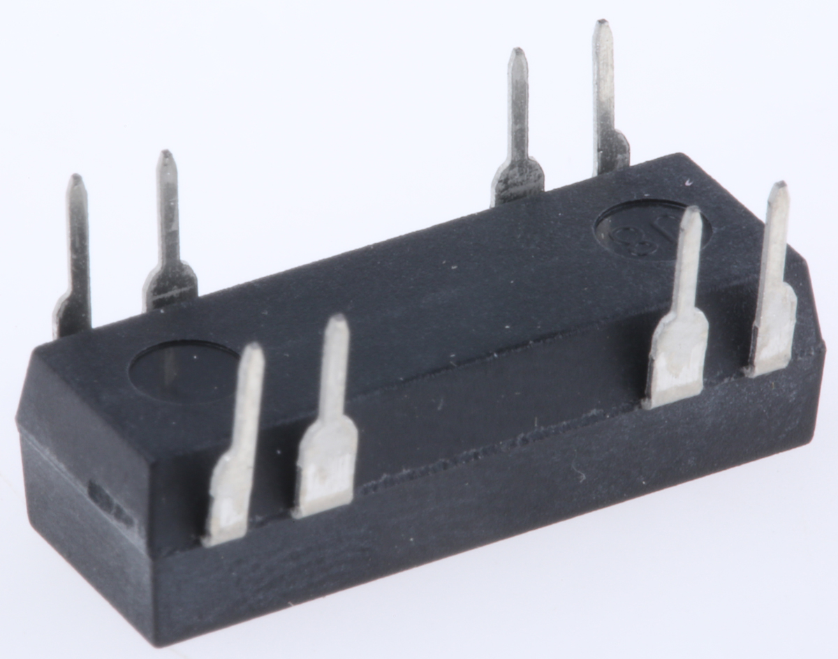 d71a2100 Celduc PCB Reed Relay, 5 V dc Coil, SPST, 100 V dc Max, 0.5 A Max, 380 Ω