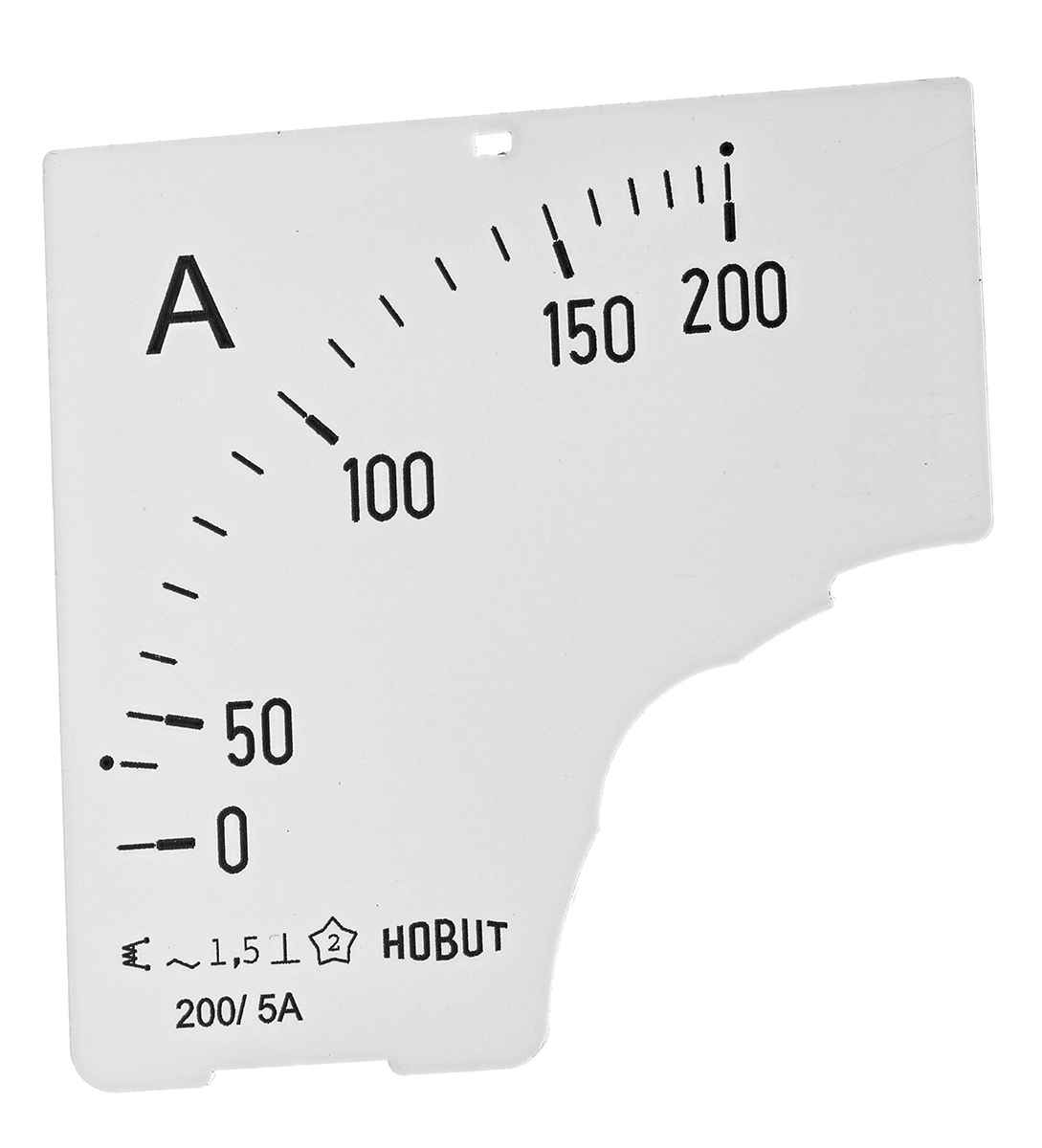 HOBUT Meter Scale (0/200A) for 200/5A CT For Use With  Ammeter