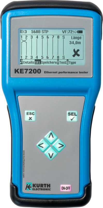 Kurth Electronic KE7200 Network Tester BNC
