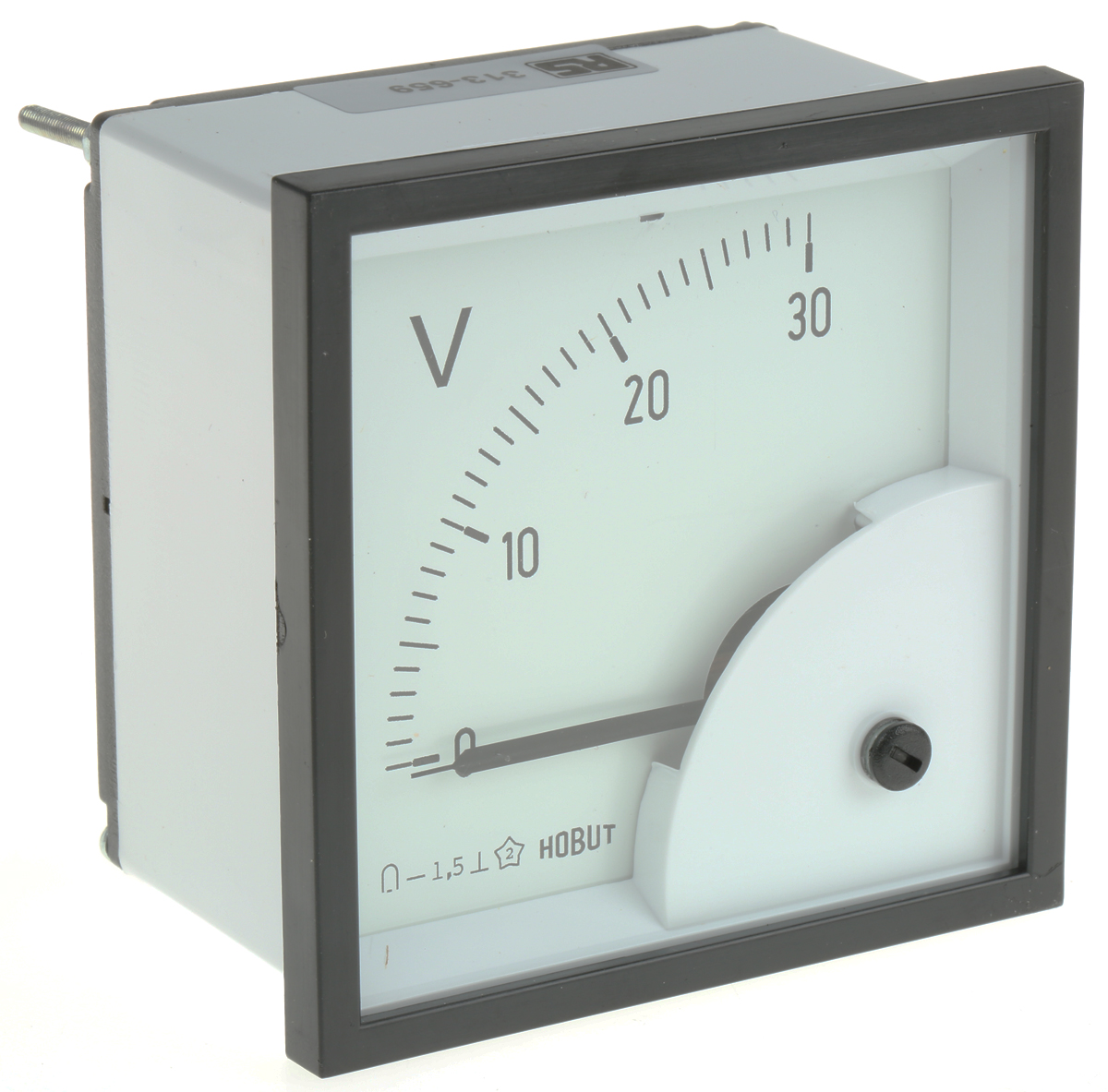 HOBUT D72 Series Analogue Voltmeter DC, 68 mm, 68 mm