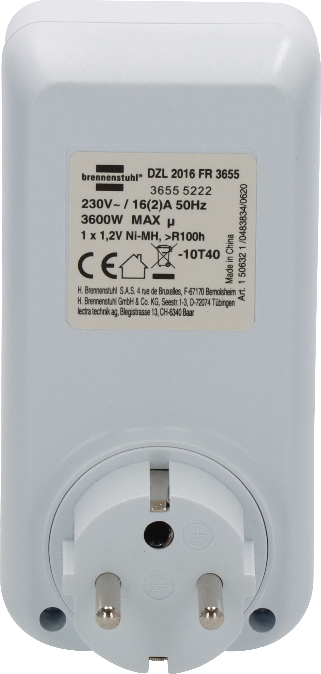 1506321 brennenstuhl Digital Time Switch 230 V, 10-Channel