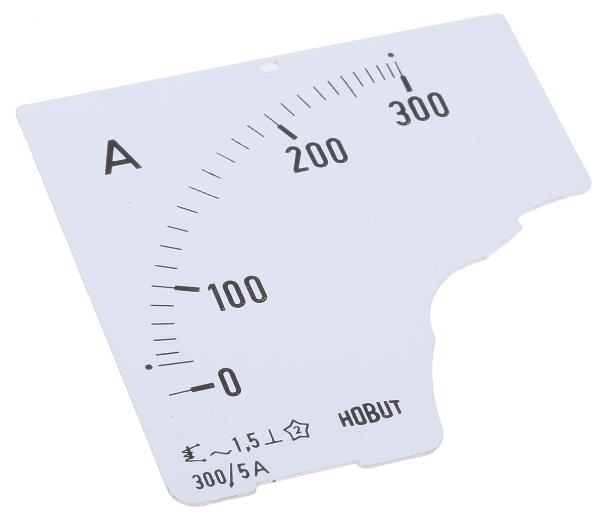 HOBUT Meter Scale (0/300A) for 300/5A CT For Use With  Ammeter