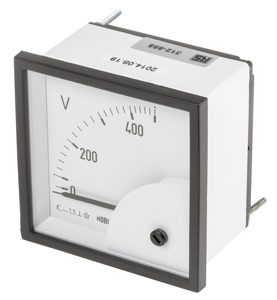 HOBUT D72 Series Analogue Voltmeter AC, 68 mm, 68 mm