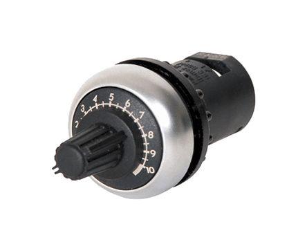 Eaton M22S Series, Black Push Button, 23mm Cutout