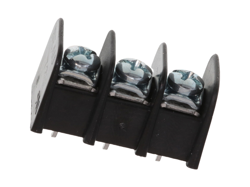 Molex Terminal Strip, 3 Contact, 9.53mm Pitch, 1 Row, 25A, 300 V