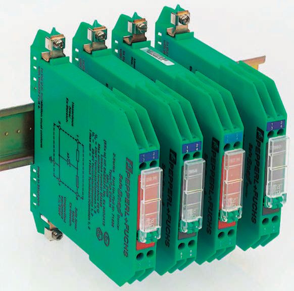 z896 Pepperl + Fuchs 2 Channel Zener Barrier, ATEX