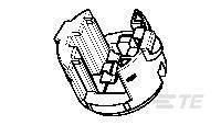TE Connectivity, 1376766-3, 1376766-3 Female 11 Way Automotive Housings for use with Wire-to-Board, Wire-to-Wire
