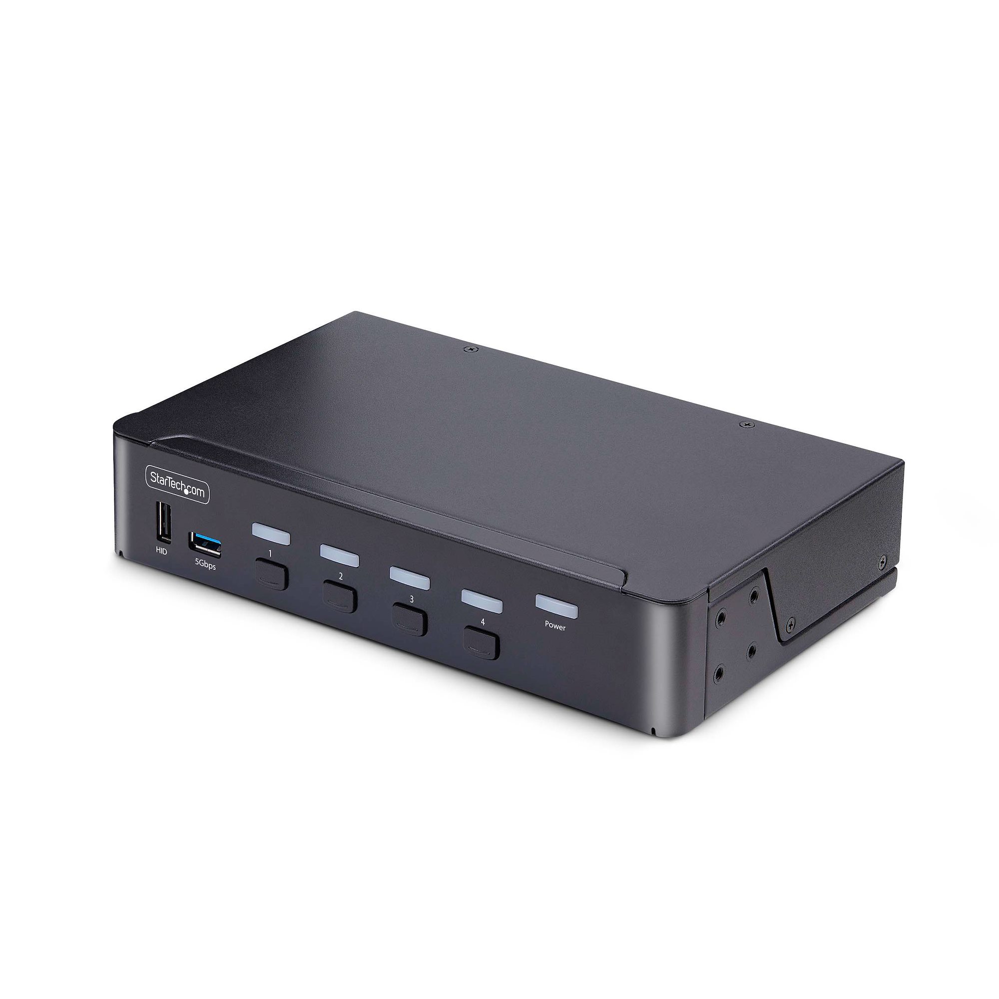 StarTech.com 4 Port 1 Displays USB DisplayPort KVM Switch 3.5 mm Stereo 7680 x 4320 pixel Maximum Resolution