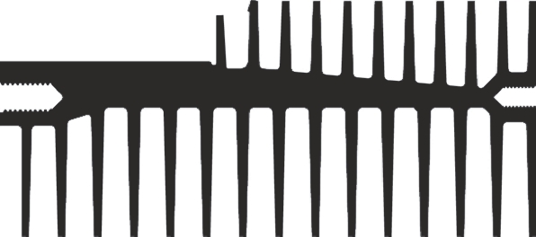 AAVID THERMALLOY Heatsink, 3.12K/W, 50 x 34 x 75mm, Clip